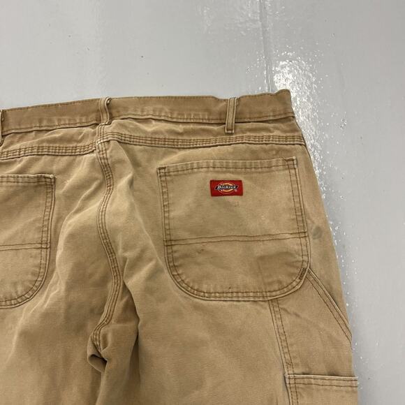 Vintage Y2k Dickies Tan Workwear Carpenter Jeans 38x32 - Picture 4 of 4
